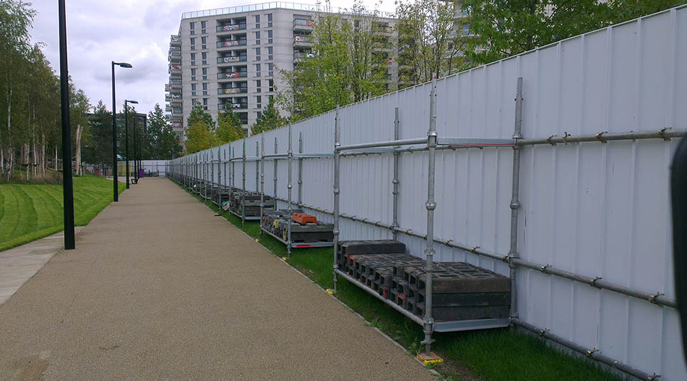 construction hoarding in Melbourne